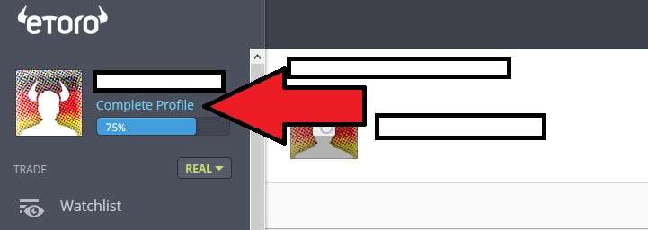 eToro Verifizierung