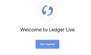 Get Started Button Ledger Live