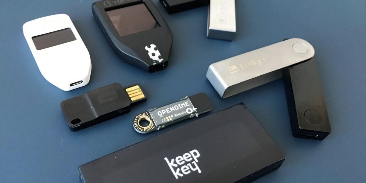 Hardware wallet test 2019