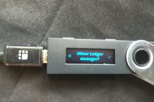 Ledger Live allow Connection