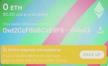 My Ether Wallet create a backup