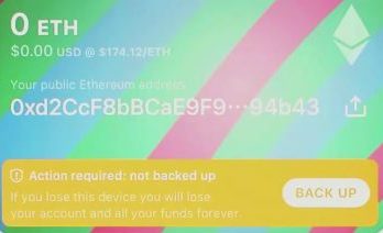 My Ether Wallet Backup erstellen