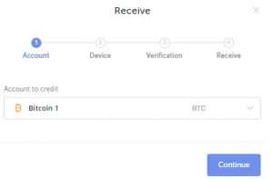 Receive Bitcoin with the Ledger Nano X