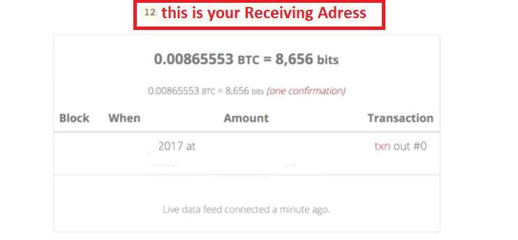 Receive Bitcoin on the Opendime Stick