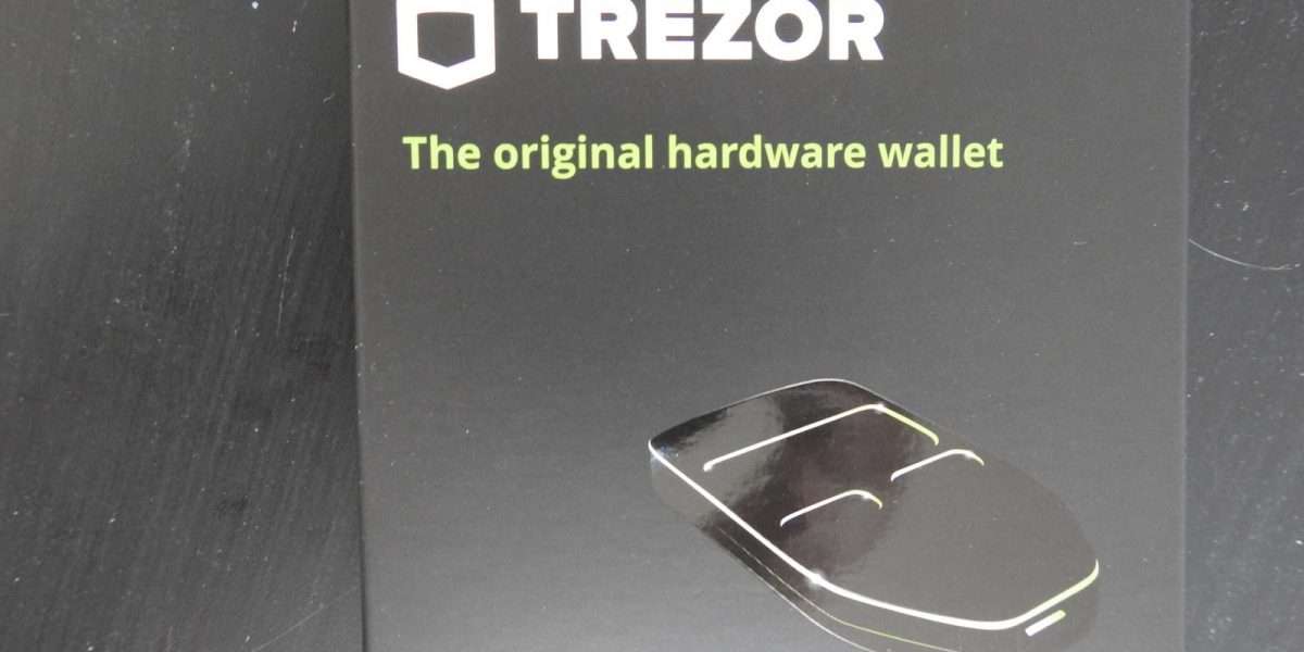 Trezor One Verpackung