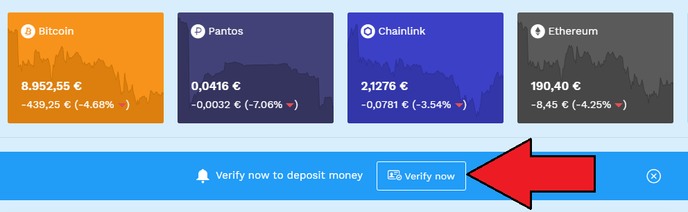 verify bitpanda identity