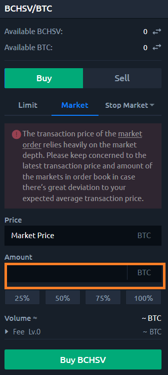 buy Bitcoin SV 