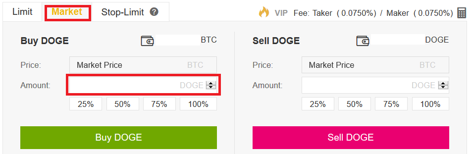 Dogeocin auf Binance kaufen Schritt 4