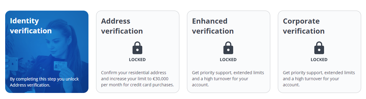 CEX Verification Options