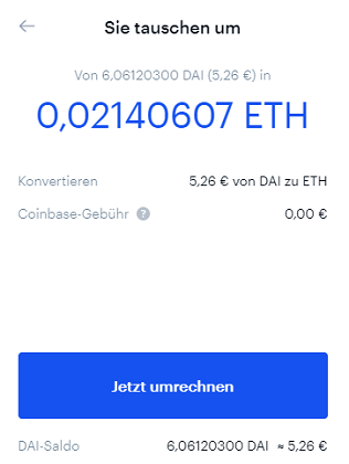 coinbase Kryptowährungen traden