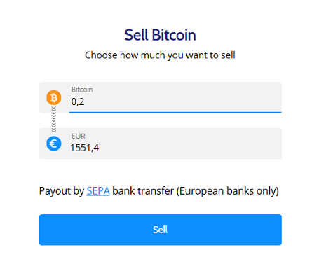 Coinmama sell Bitcoin