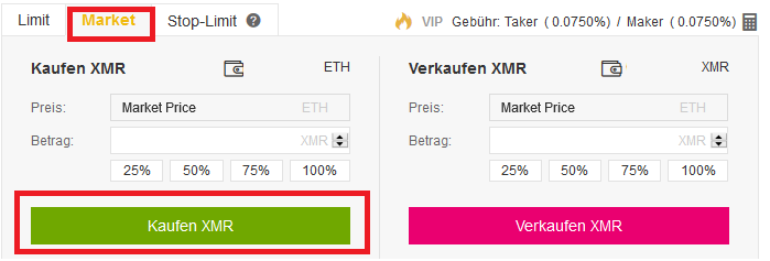 Monero kaufen auf Binance Schritt 4